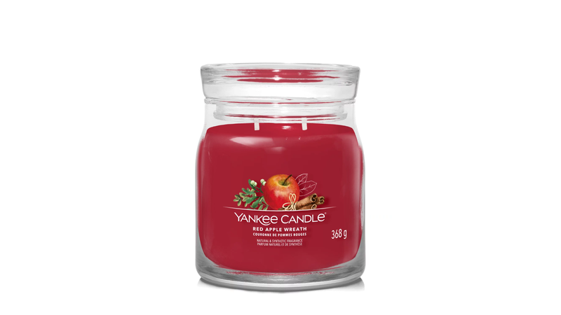 Yankee Candle - Candela Media "Red Apple Wreath"