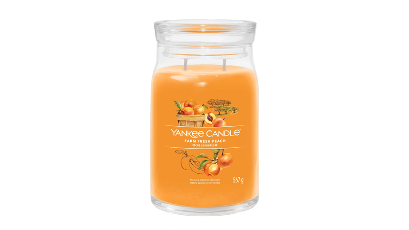 Yankee Candle - Candela Grande "Farm Fresh Peach"