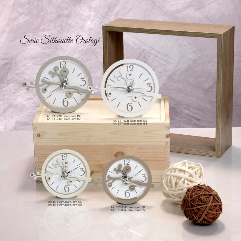 Orologio in metallo Silhouette - Negò