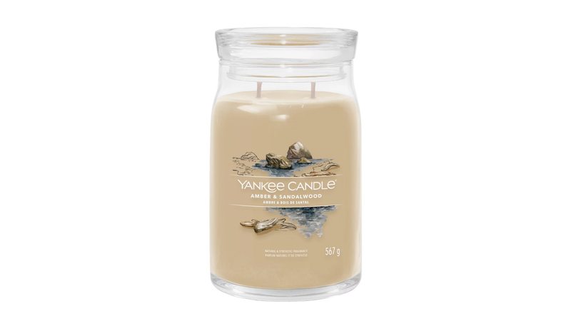 Yankee Candle - Candela Grande "Amber & Sandalwood"