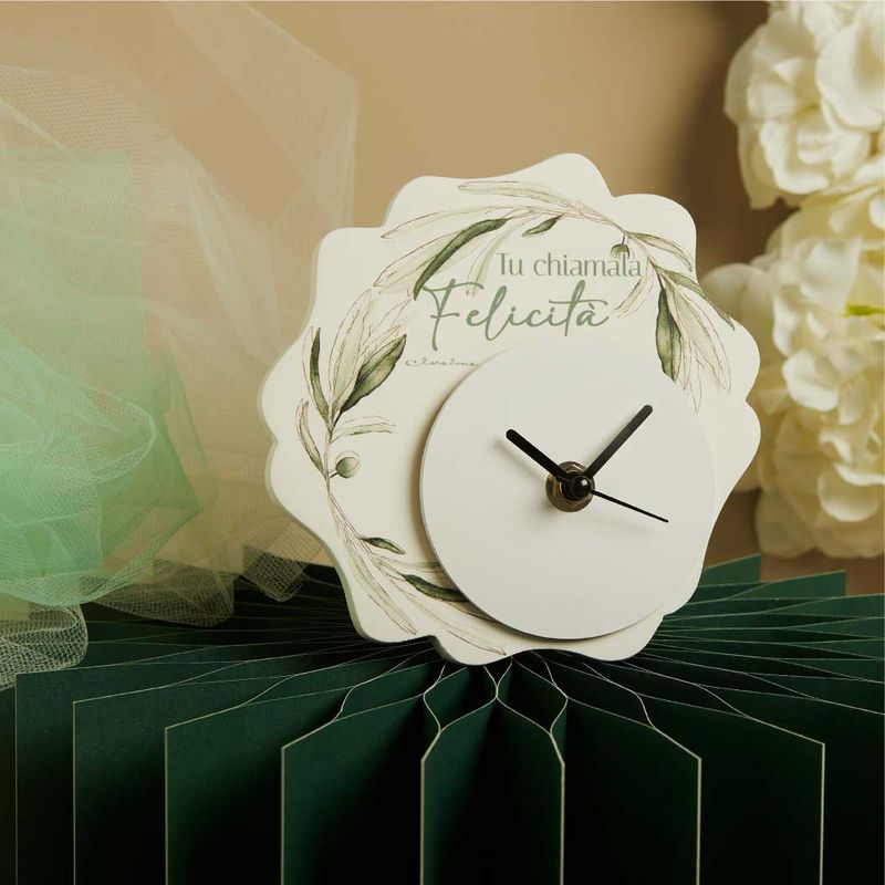 Orologio tema ulivo