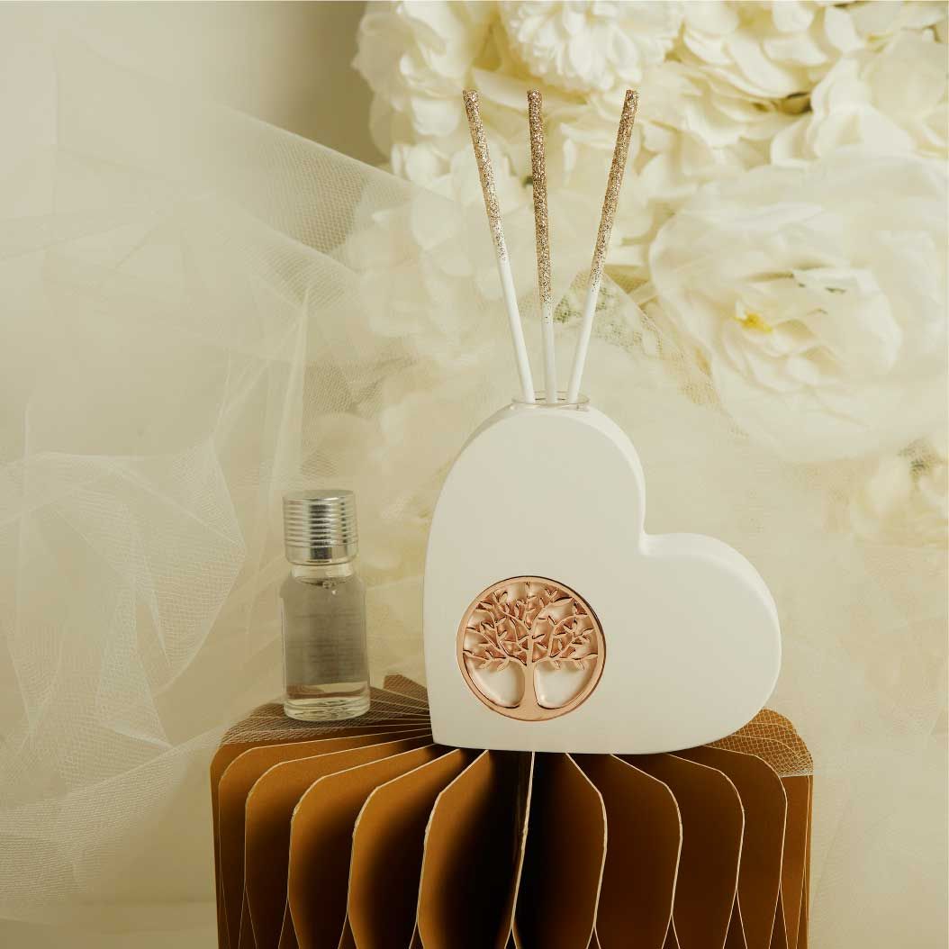 DIFFUSORE CUORE CON ALBERO DELLA VITA