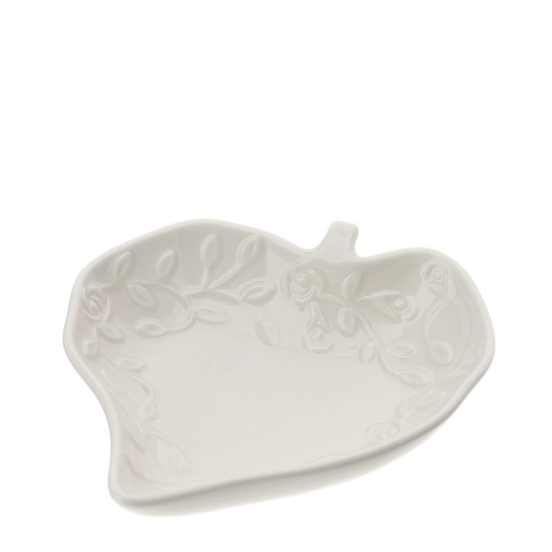 Ciotolina foglia cuore di porcellana  Romance