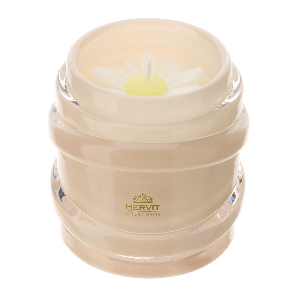 Candela Daisy Loop in Vetro color Ambra Profumazione Oud