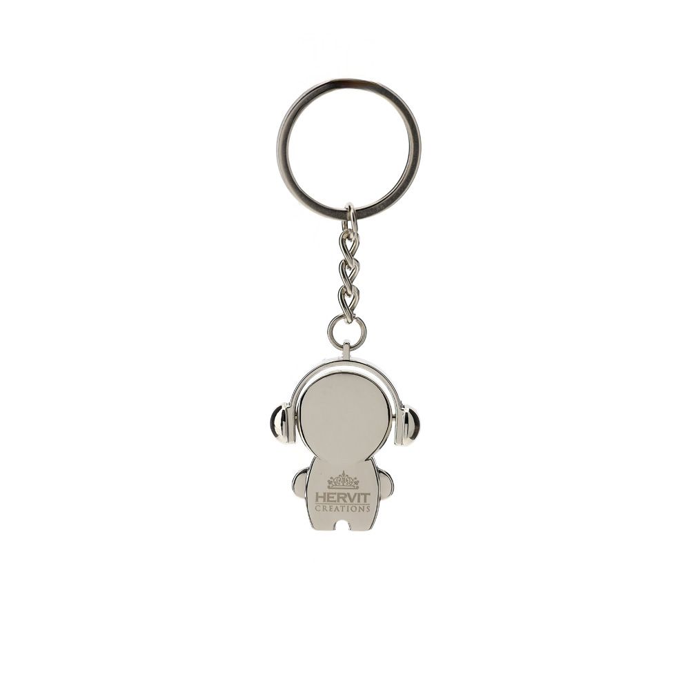 Portachiavi metallo bimbo
