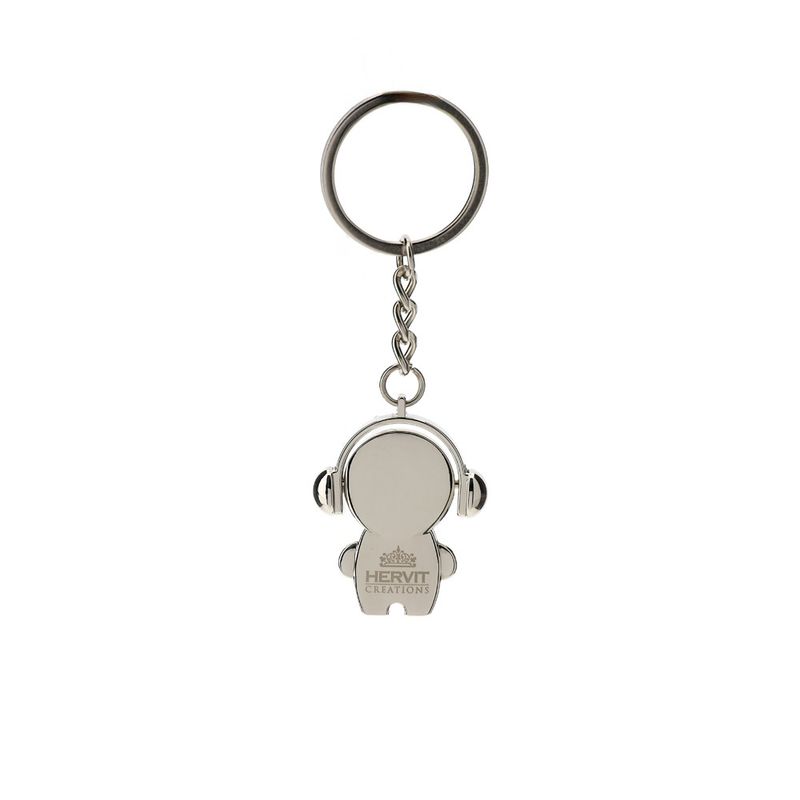 Portachiavi metallo bimbo