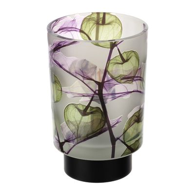 LAMPADA VETRO ALKEKENGI VERDE DIA.10X15C