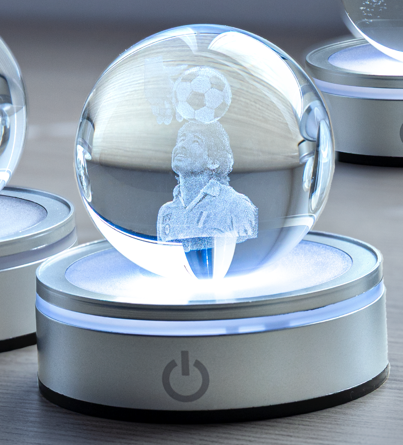 Sfera Crystal Planet Maradona
