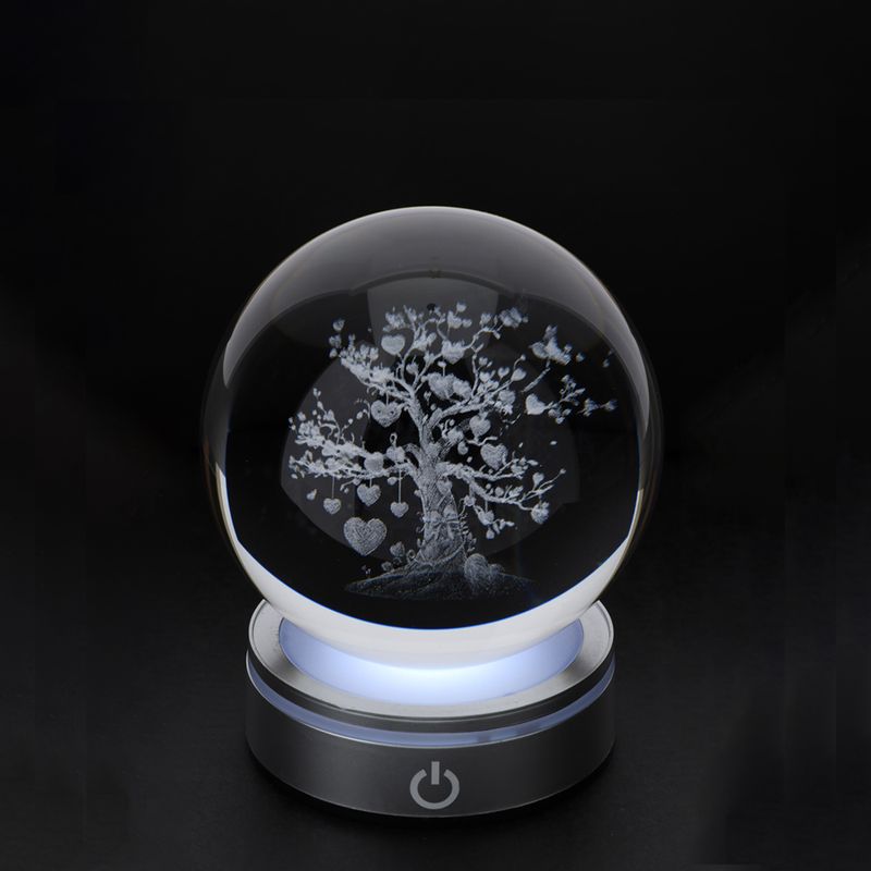 Sfera Crystal Planet Life Tree
