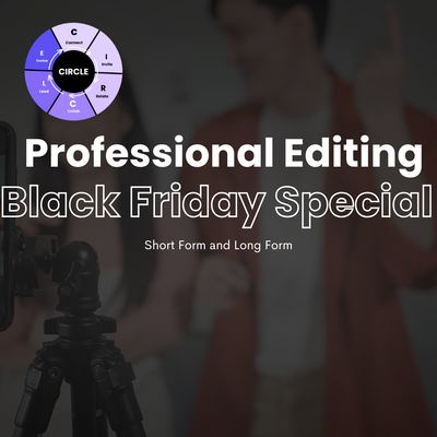 Professional Video Editing Offer