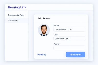 Add My Realtor to HousingLink