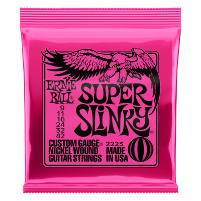 Ernie Ball Super Slinky Set - 9-42