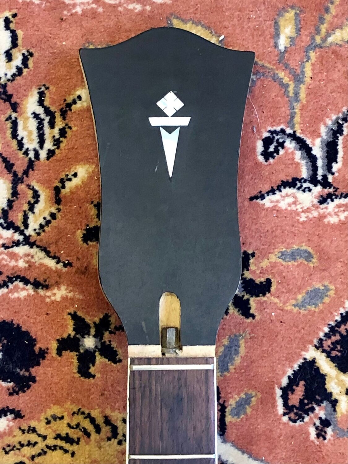 Hofner fretted bass neck unfinished zero fret