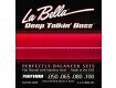 La Bella Stainless Steel Flat Wound 50/100 - Beatle Bass
