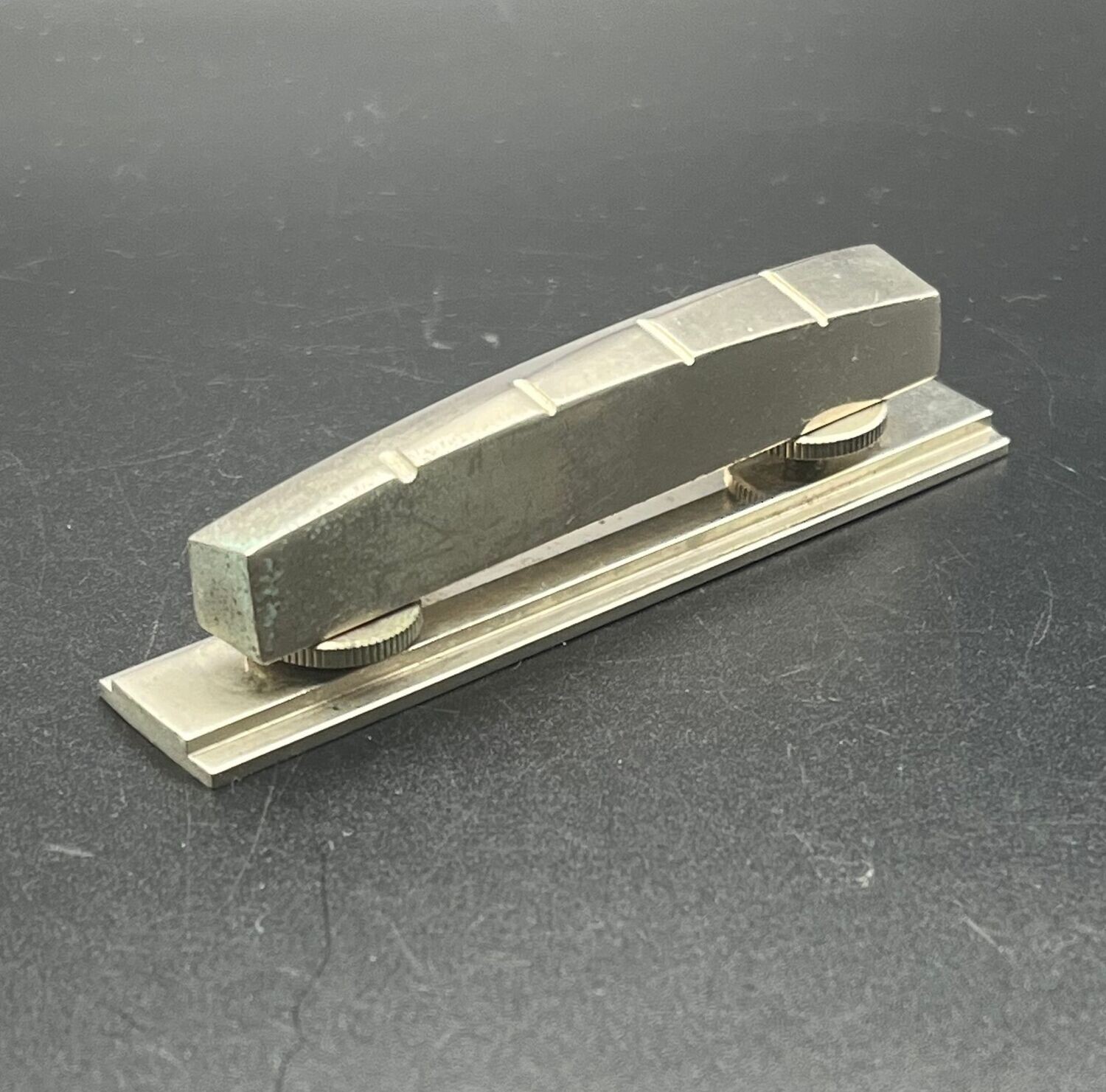 Vintage Metal Floating Bass Bridge Hofner 185