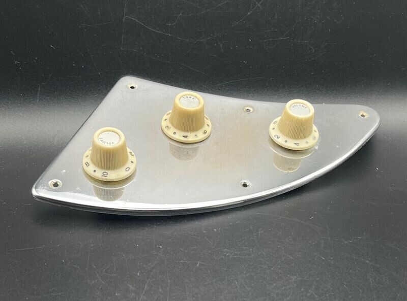 1960's MIJ Kingston guitar control plate