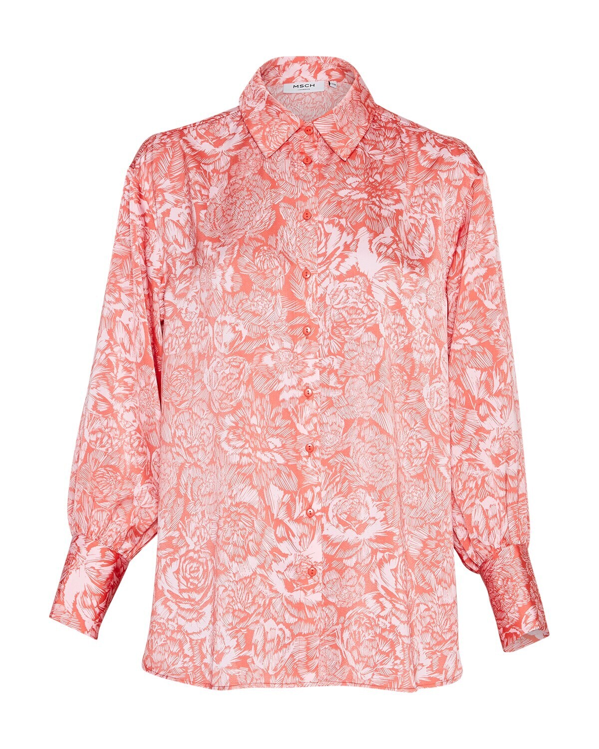 MOSS - Maricel Myrina Shirt - P ROSE FLOWER