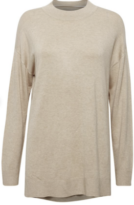 b.young – Pullover "MPimba" (beige)