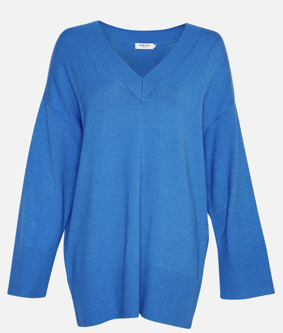 Moss - Odanna Rachelle V Pullover (blue)