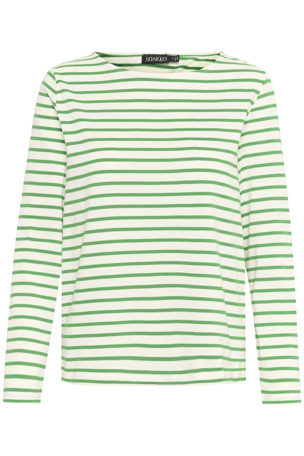 Soaked - Neo Tee Long Sleeve (Medium Green Stripe)