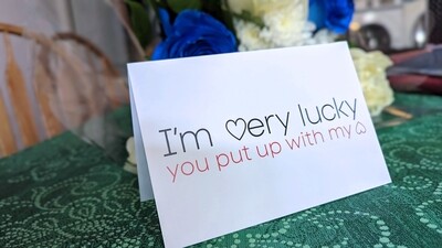 Lucky Heart card