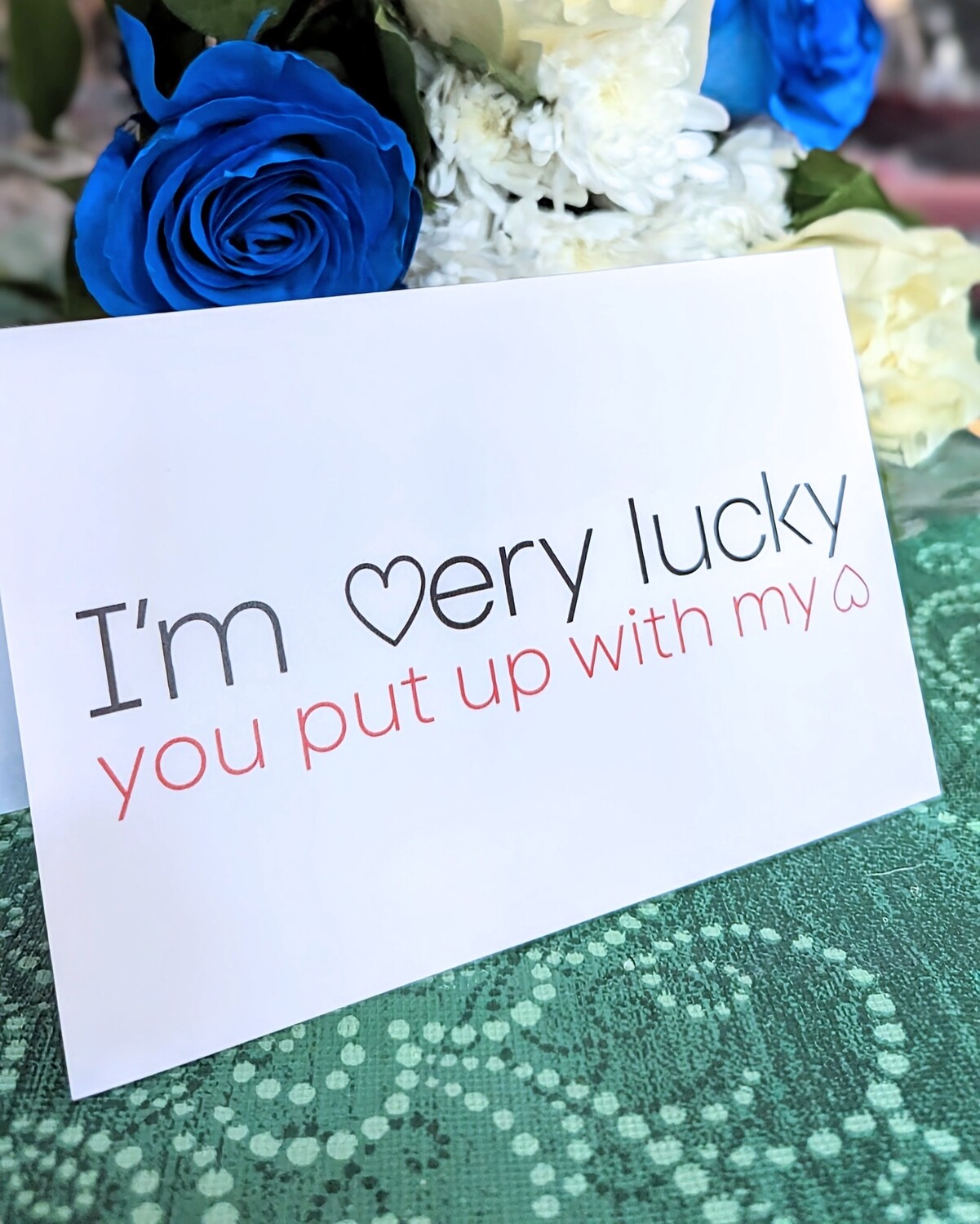 Lucky Heart card