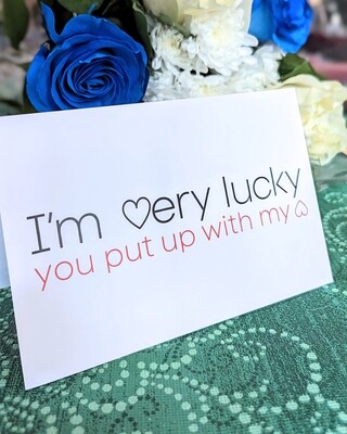 Lucky Heart card