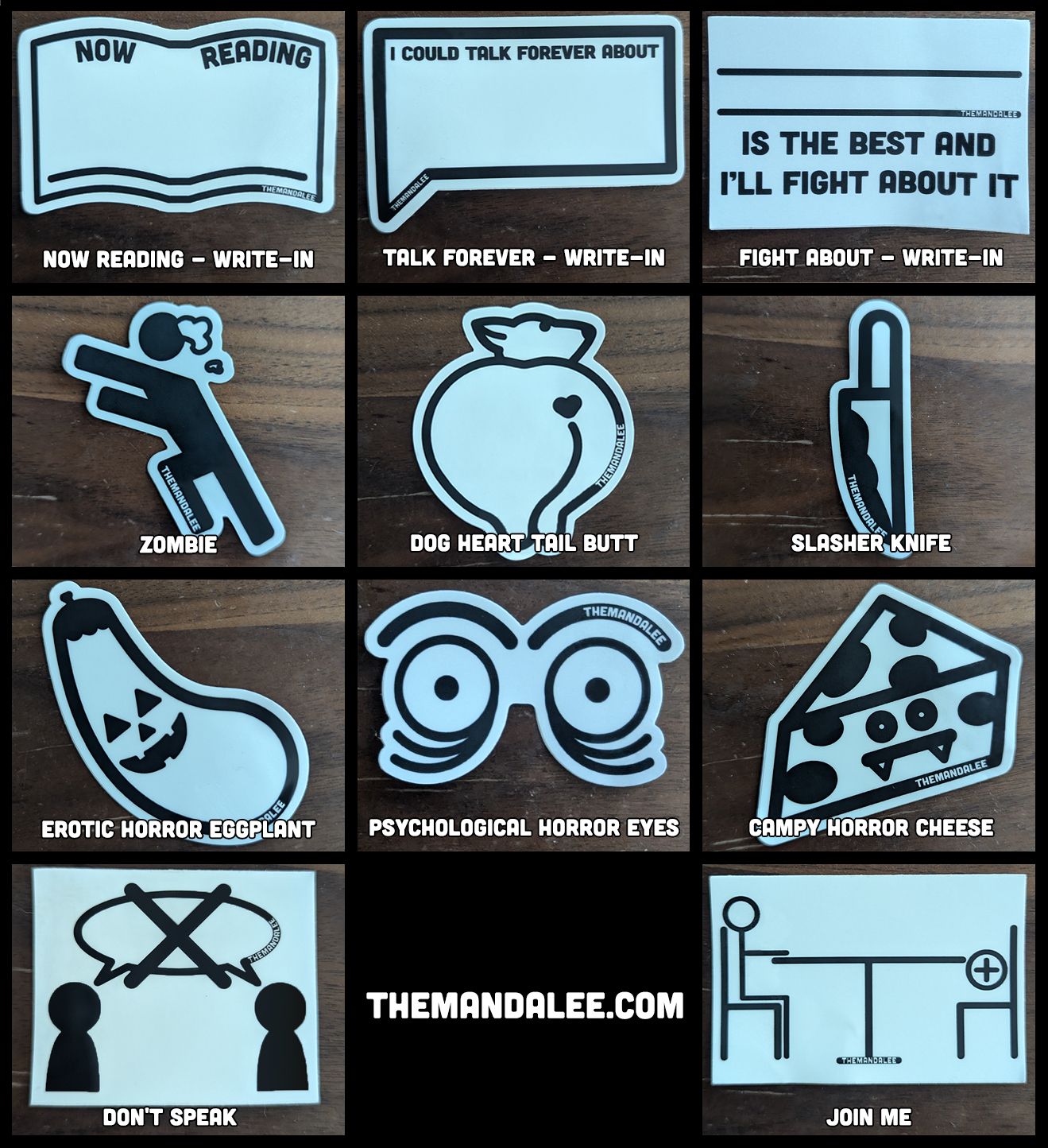 Sticker 11-pack