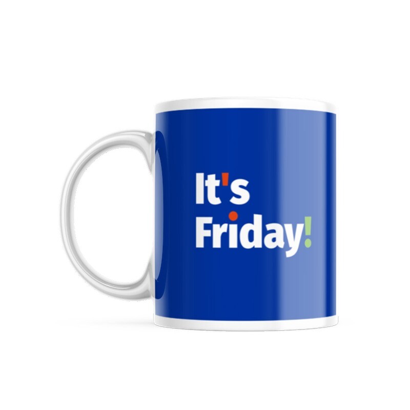 Espirian - It's Friday 10oz Mug Espirian - It's Friday 10oz Mug