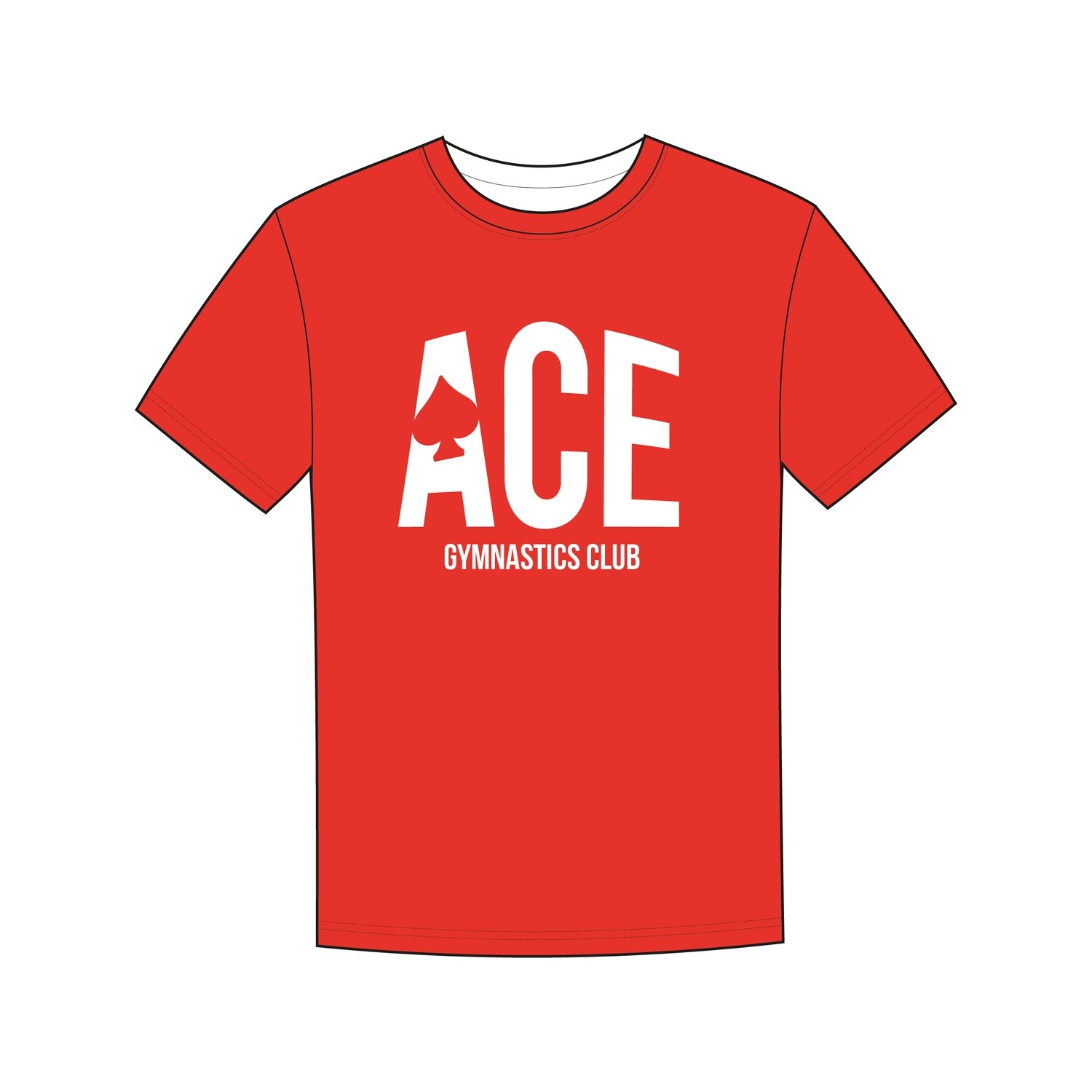 Ace New Brand Red T-Shirt Ace New Brand Red T-Shirt