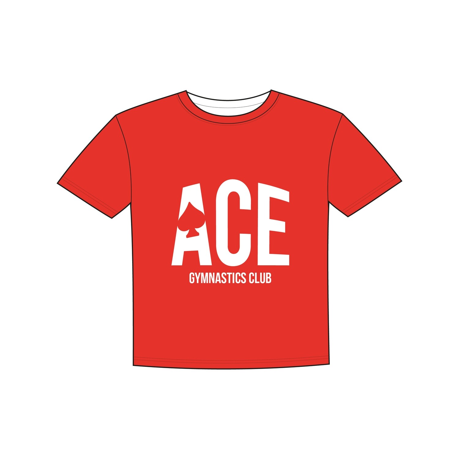 Ace Red Toddler T-Shirt Ace Red Toddler T-Shirt