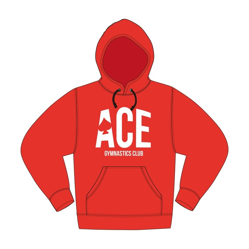 Ace New Brand Red Hoodie