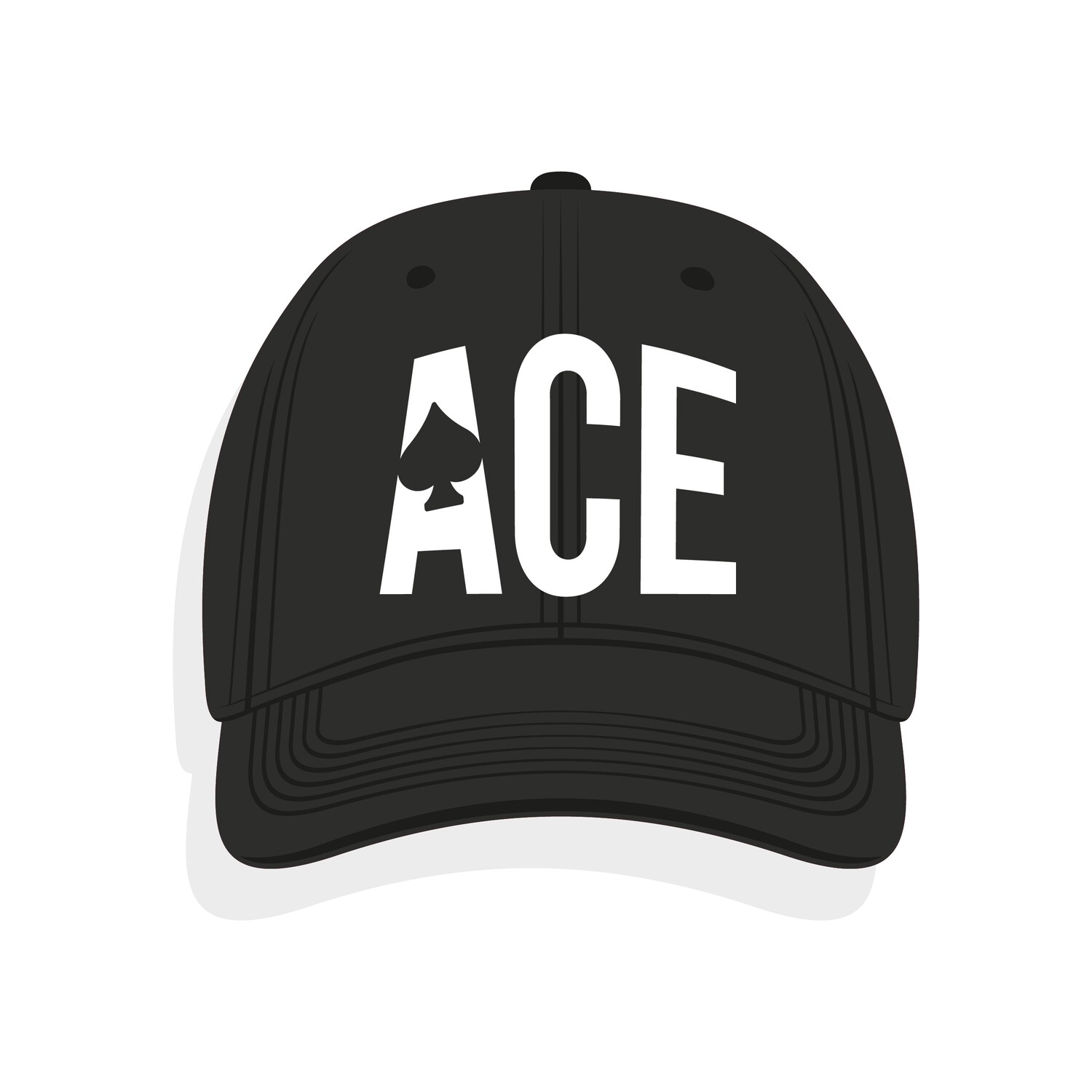 Ace New Brand Snapback Black Cap Ace New Brand Snapback Black Cap