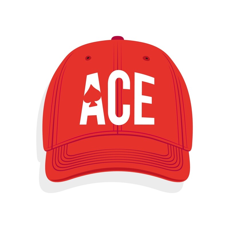 Ace New Brand Snapback Red Cap