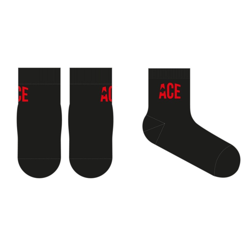 Ace Black Socks