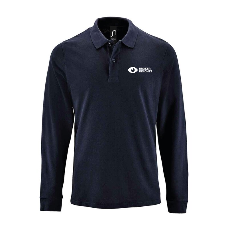 Broker Insights - SOL'S Long Sleeve Piqué Polo Shirt - Navy