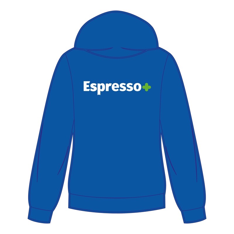 Espirian Unisex Espresso Plus Zip Up Hoodie
