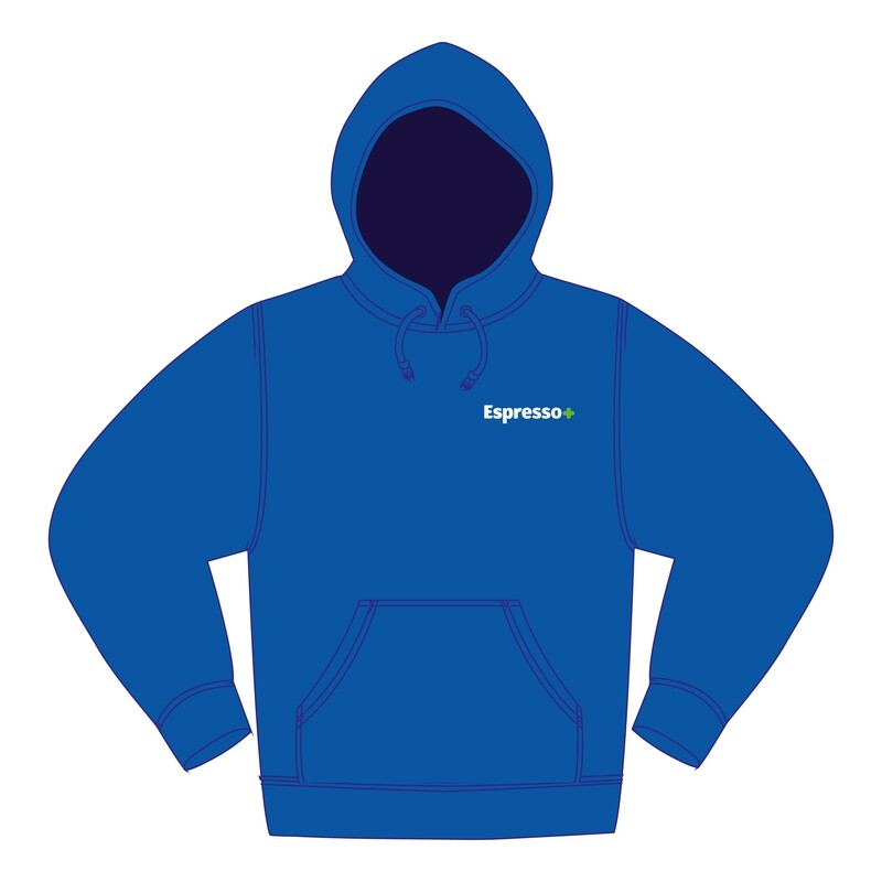 Espirian Unisex Espresso Plus Hoodie Espirian Unisex Espresso Plus Hoodie
