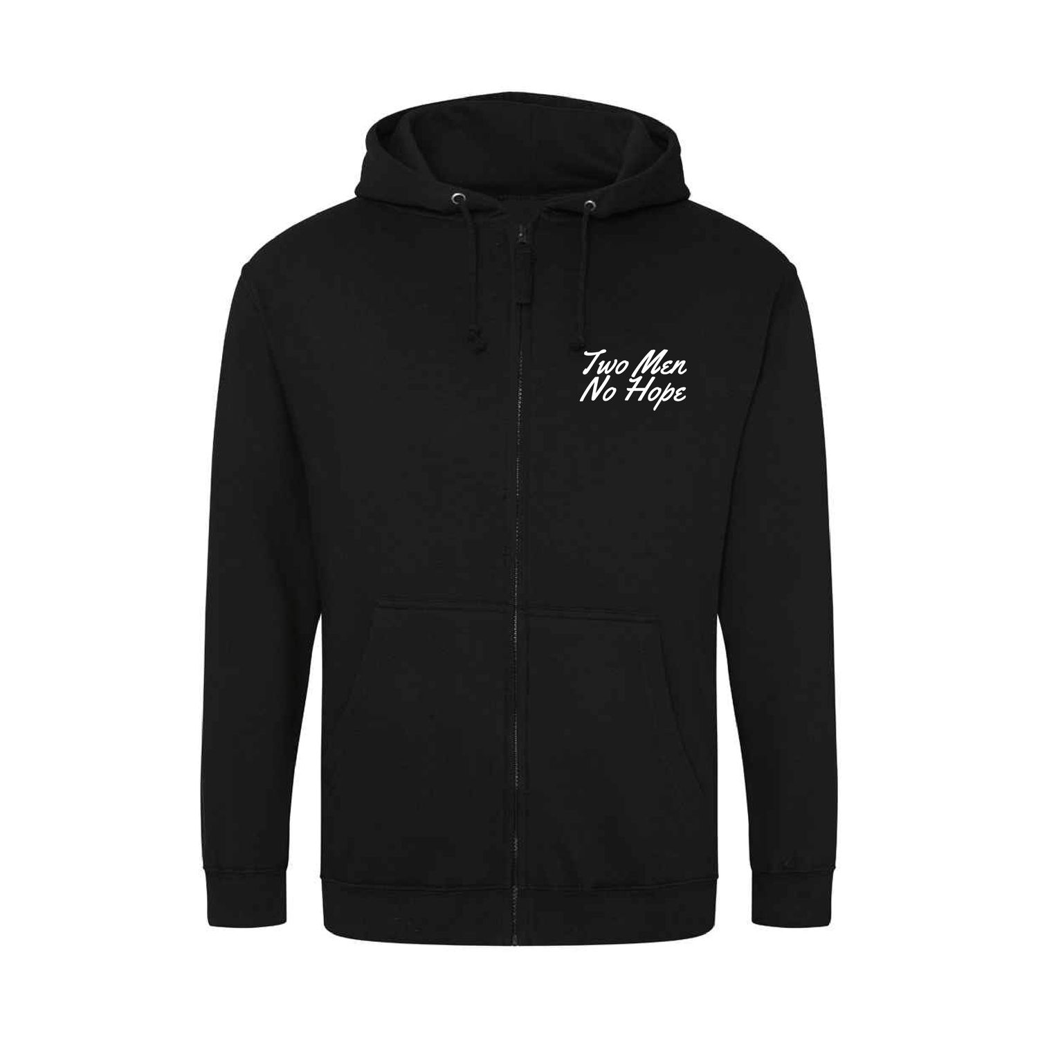 Two Men No Hope Zip Up Hoodie Two Men No Hope Zip Up Hoodie