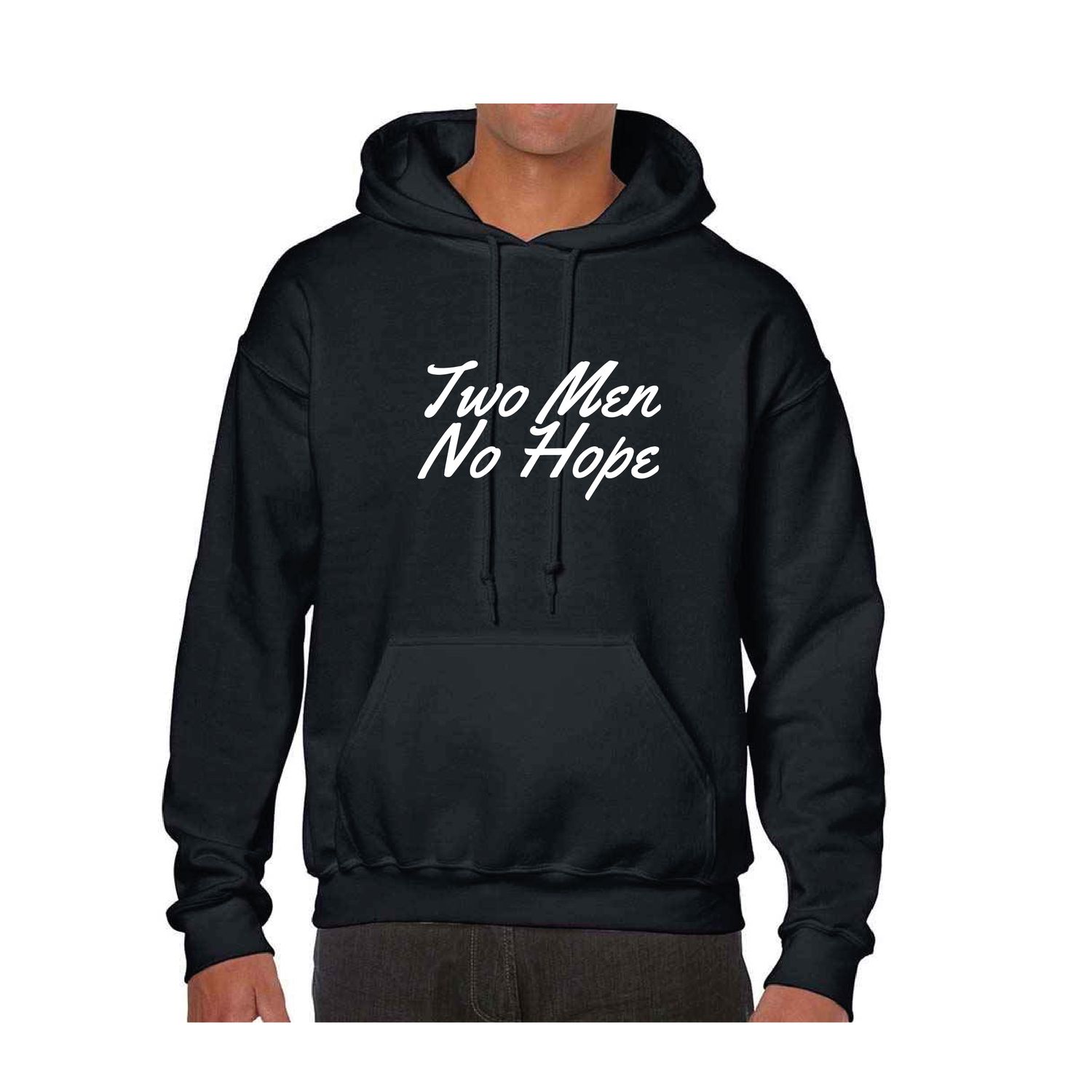 Two Men No Hope Heavy Hoodie Two Men No Hope Heavy Hoodie