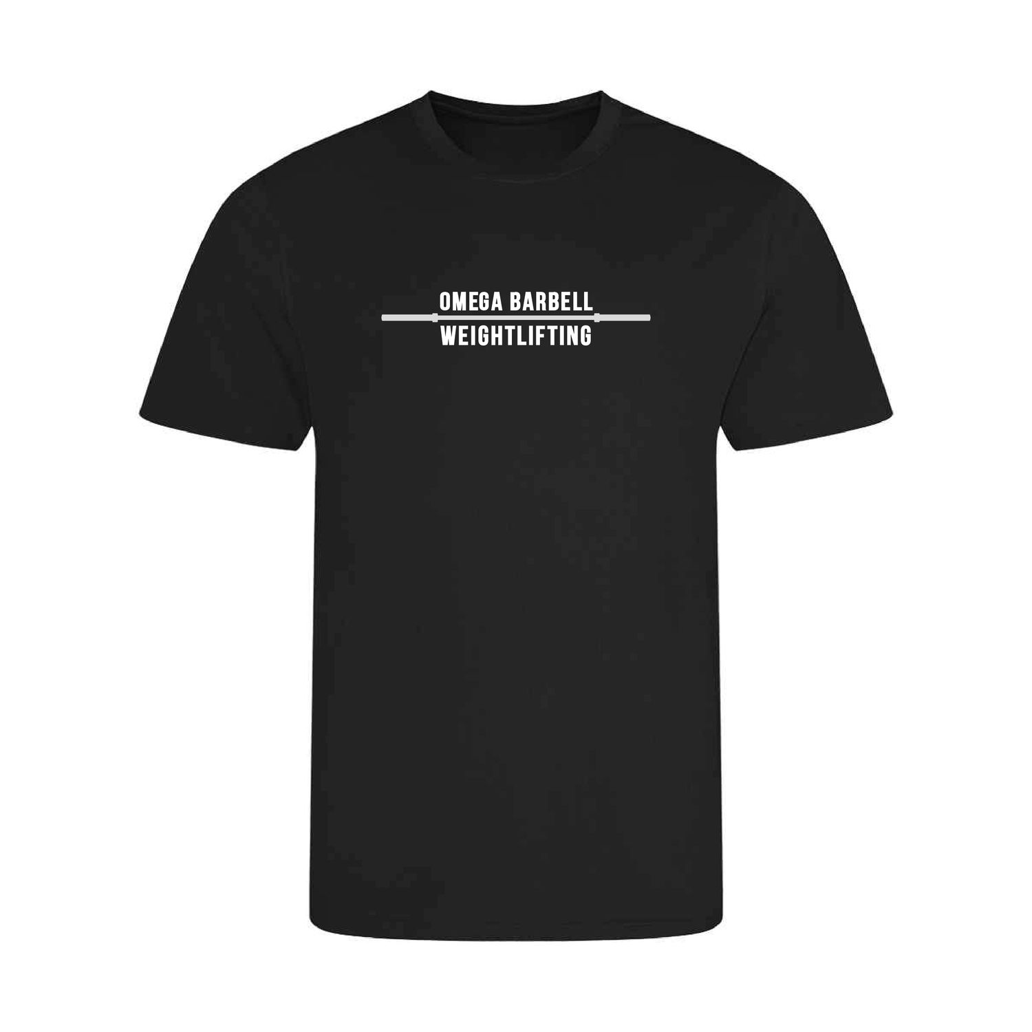 OMEGA BARBELL WEIGHTLIFTING Unisex Cool T OMEGA BARBELL WEIGHTLIFTING Unisex Cool T