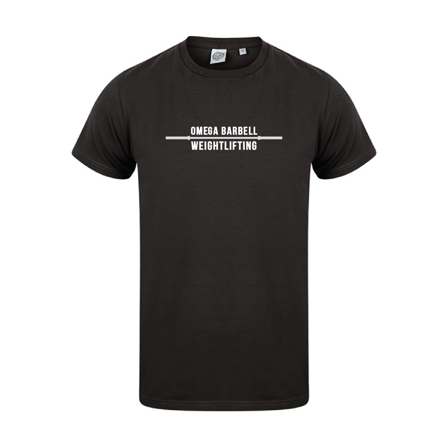 OMEGA BARBELL WEIGHTLIFTING Unisex Cotton T-shirt