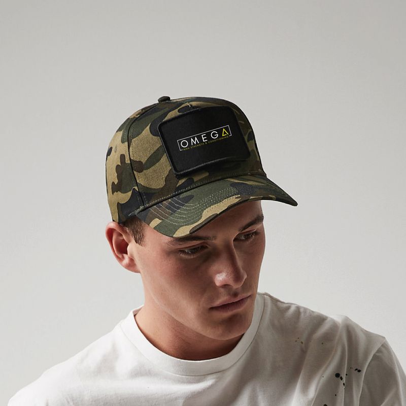 OMEGA MMA Removable Patch Cap