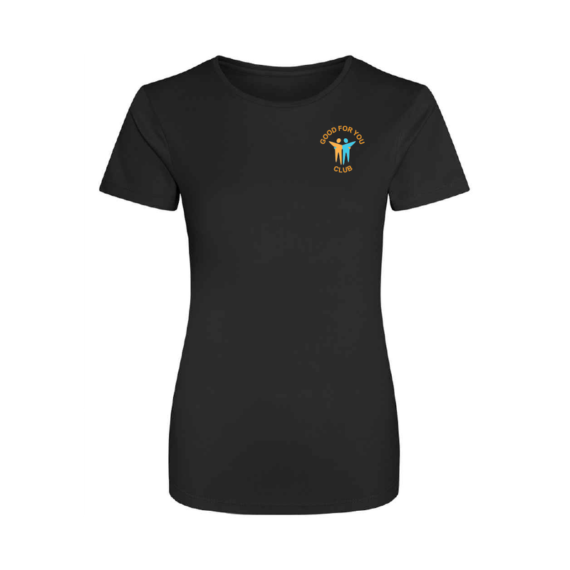 Good For You Club Ladies Sports T-shirt (Pocket Print)