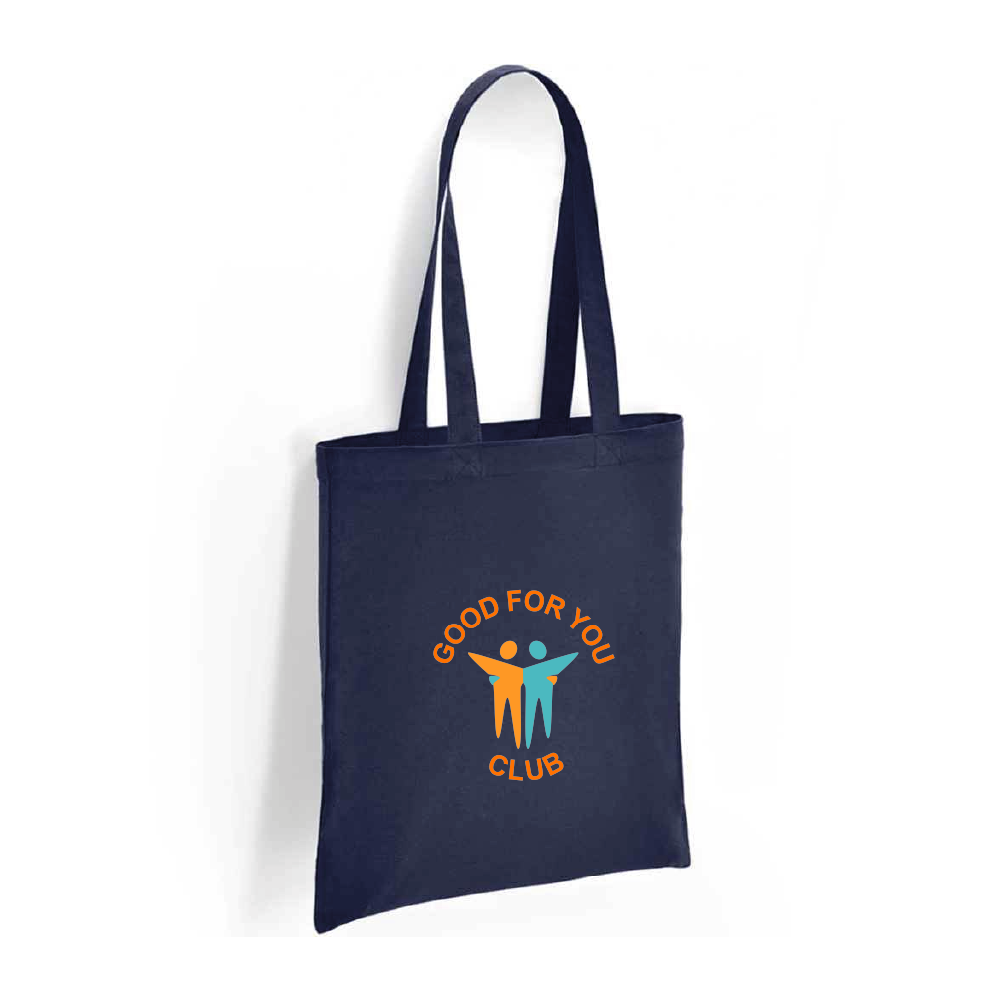 Good For You Club Cotton Long Handle Shopper Good For You Club Cotton Long Handle Shopper