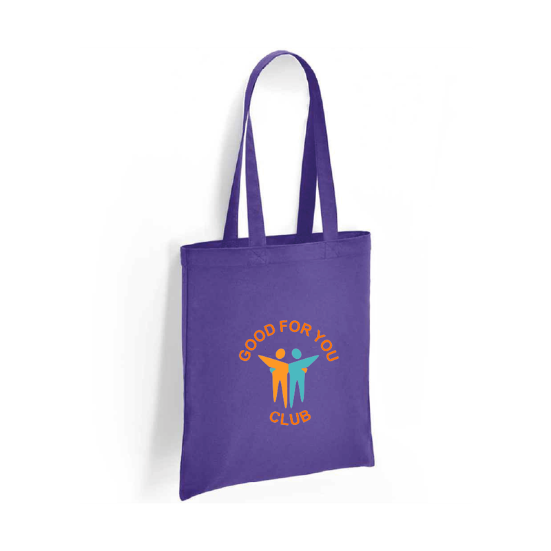 Good For You Club Cotton Long Handle Shopper