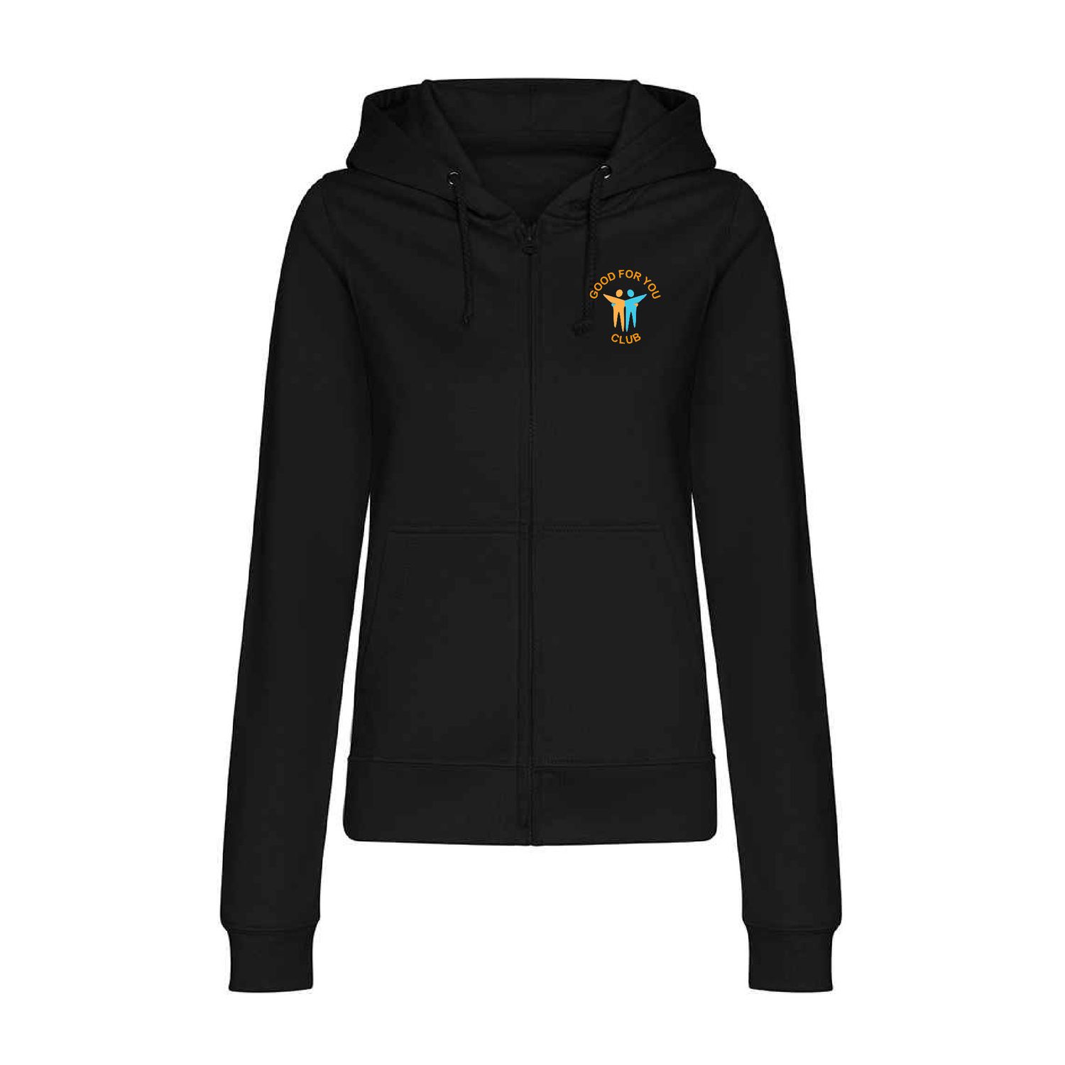 Good For You Ladies Zip Up Hoodie Good For You Ladies Zip Up Hoodie