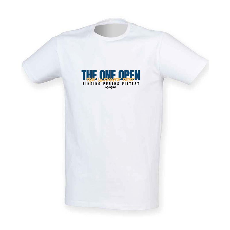 ONE OPEN 2024 Unisex Cotton T-shirt