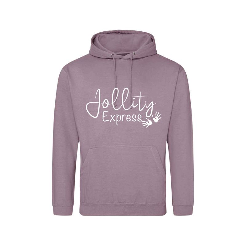 Jollity Express Dusty Purple Hoodie