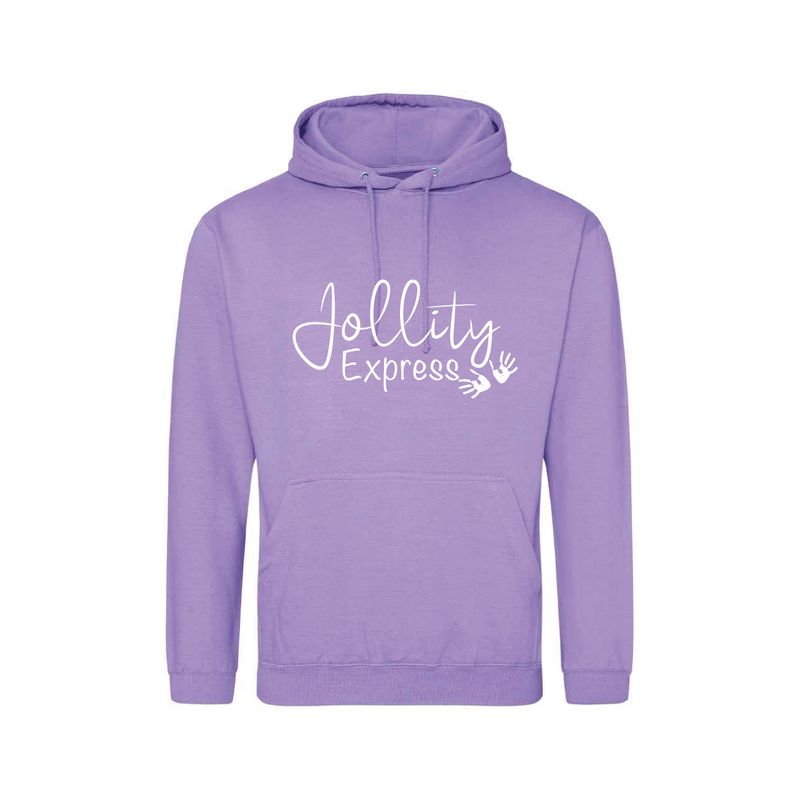 Jollity Express Digital Lavender Hoodie